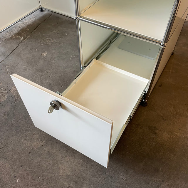 USM Haller - Sekretär - weiß