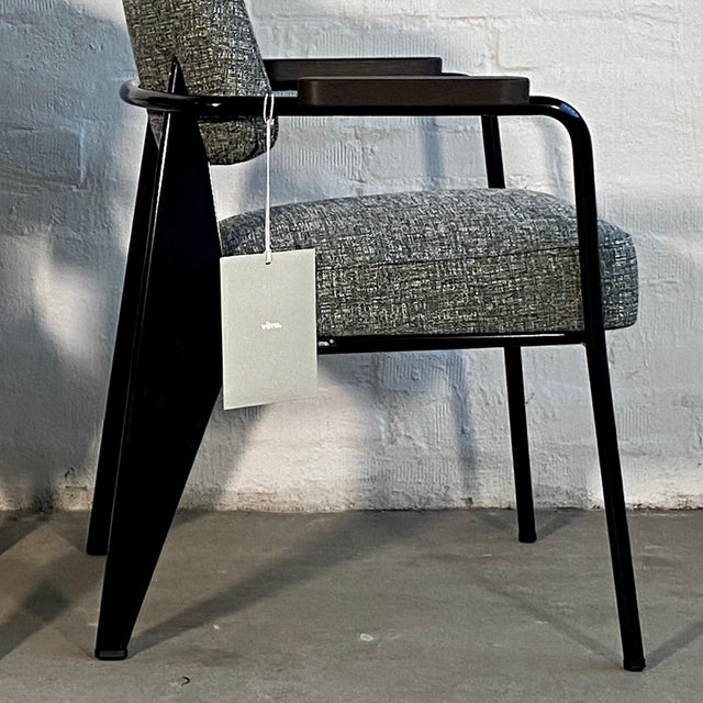 Vitra Fauteuil Direction Sessel in grau meliert