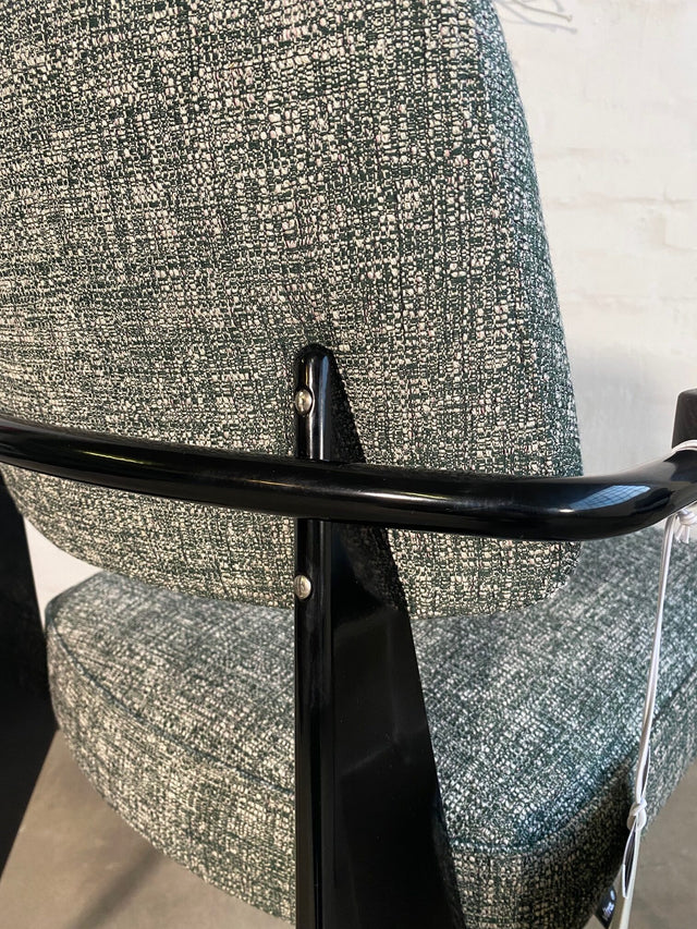 Vitra Fauteuil Direction Sessel in grau meliert