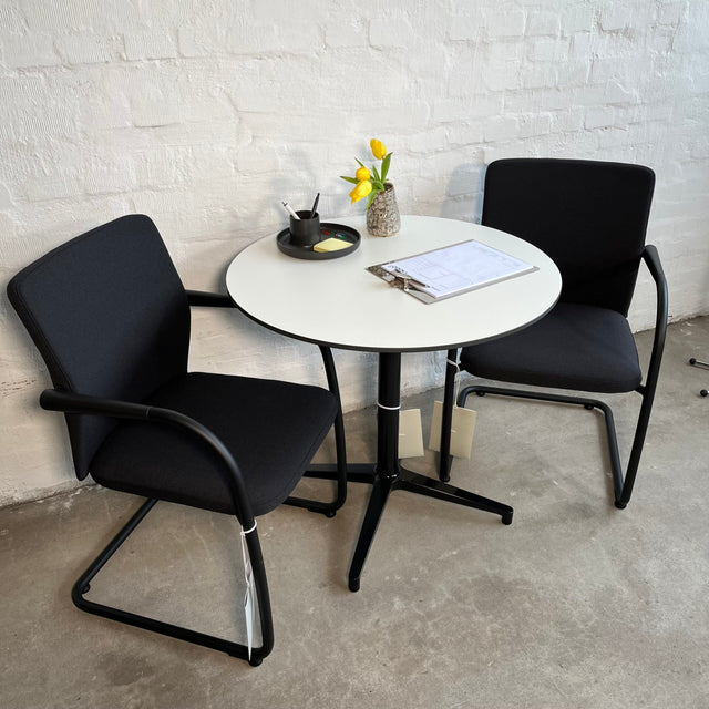 Vitra - Bistro Table - Schwarz/Weiß - Outdoorfähig - TOP Zustand