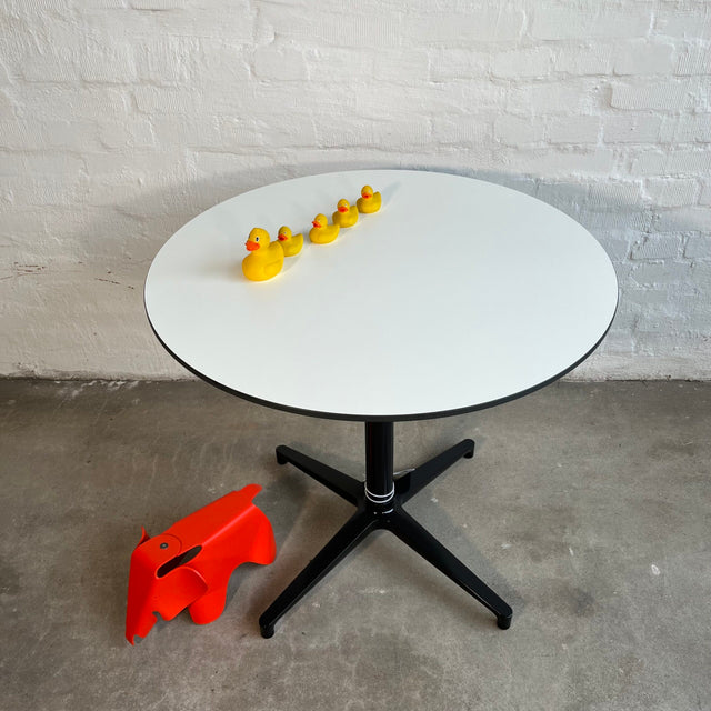 Vitra - Bistro Table - Schwarz/Weiß - Outdoorfähig - TOP Zustand