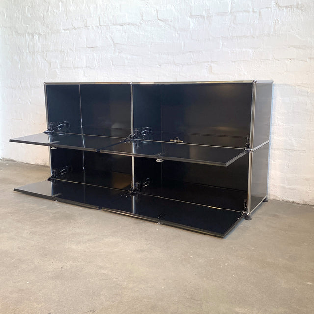 USM Haller - Sideboard - schwarz