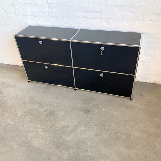 USM Haller - Sideboard - schwarz