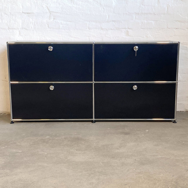 USM Haller - Sideboard - schwarz