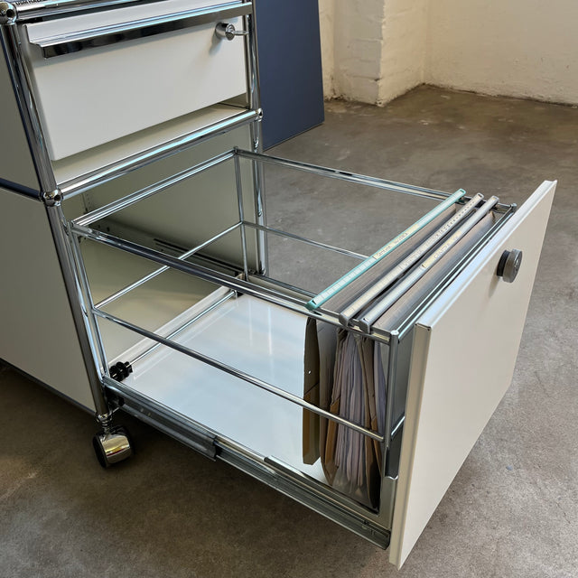 Rollcontainer - weiß