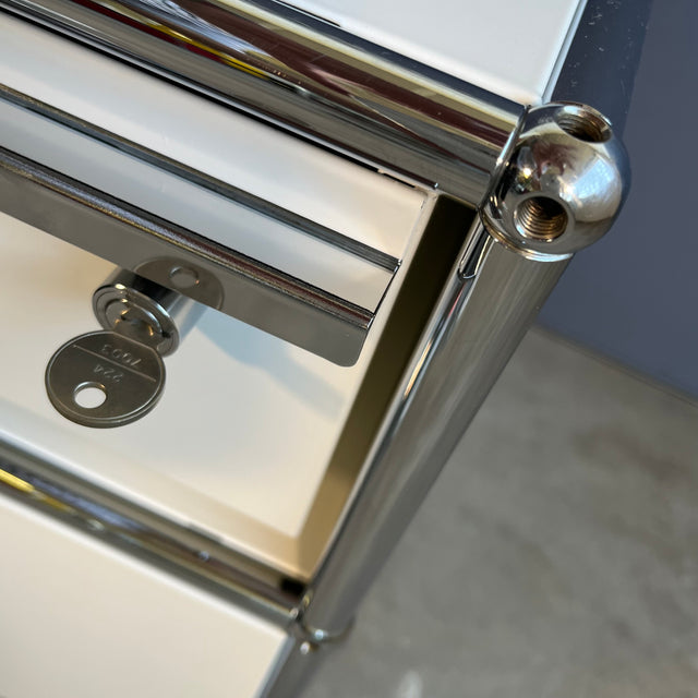 Rollcontainer - weiß