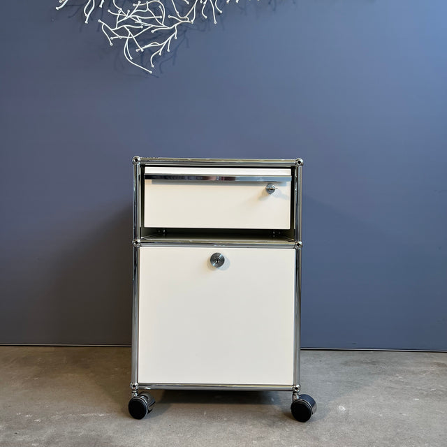 USM Haller - Rollcontainer - Weiß - A6 Schublade - Vollauszug - TOP Zustand!