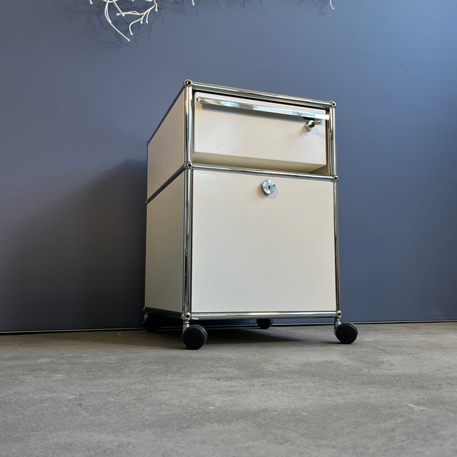 USM Haller - Rollcontainer - Weiß - A6 Schublade - Vollauszug - TOP Zustand!