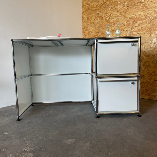 USM Haller Sekretär - Schreibtisch - weiß - gebrauchte TOP Qualität