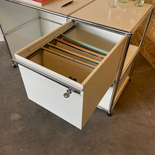 USM Haller Sekretär - Schreibtisch - weiß - gebrauchte TOP Qualität